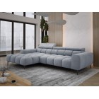 Narożnik PLAZA MINI Lewostronny w tkaninie CLOUD 82 WERSAL