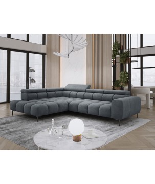 Narożnik PLAZA L Lewostronny w tkaninie CLOUD 97 WERSAL