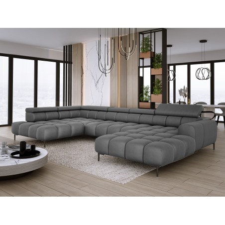 Narożnik PLAZA XL Lewostronny Tkanina SOLAR 96 WERSAL