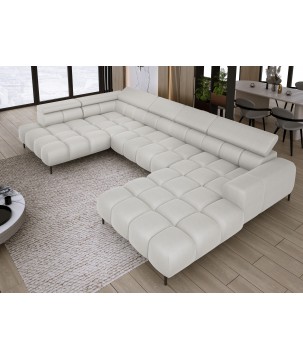 Narożnik PLAZA XL Lewostronny Tkanina SOLAR 01 WERSAL