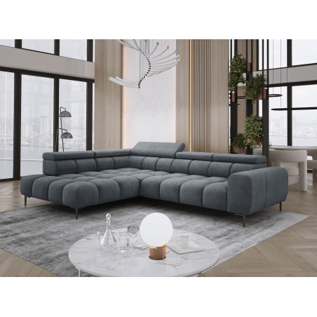 Narożnik PLAZA L Lewostronny w tkaninie CLOUD 97 WERSAL