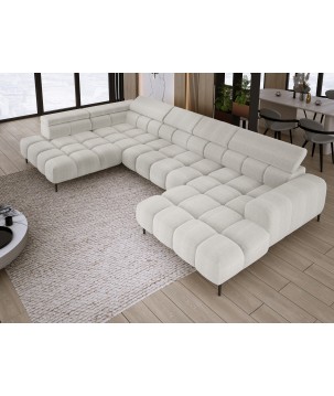 Narożnik PLAZA XL Lewostronny Tkanina EDEN 01 WERSAL