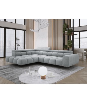 Narożnik PLAZA L Lewostronny w tkaninie CLOUD 81 WERSAL