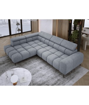 Narożnik PLAZA L Lewostronny w tkaninie CLOUD 82 WERSAL