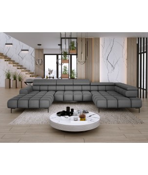 Narożnik PLAZA XL Prawostronny Tkanina SOLAR 96 WERSAL