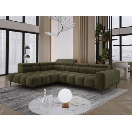 Narożnik PLAZA L Lewostronny w tkaninie EDEN 12 WERSAL