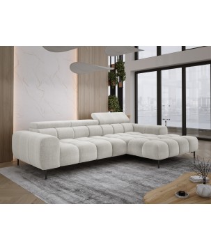 Narożnik PLAZA MINI Lewostronny w tkaninie EDEN 01 WERSAL