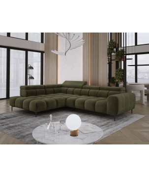 Narożnik PLAZA L Lewostronny w tkaninie EDEN 12 WERSAL