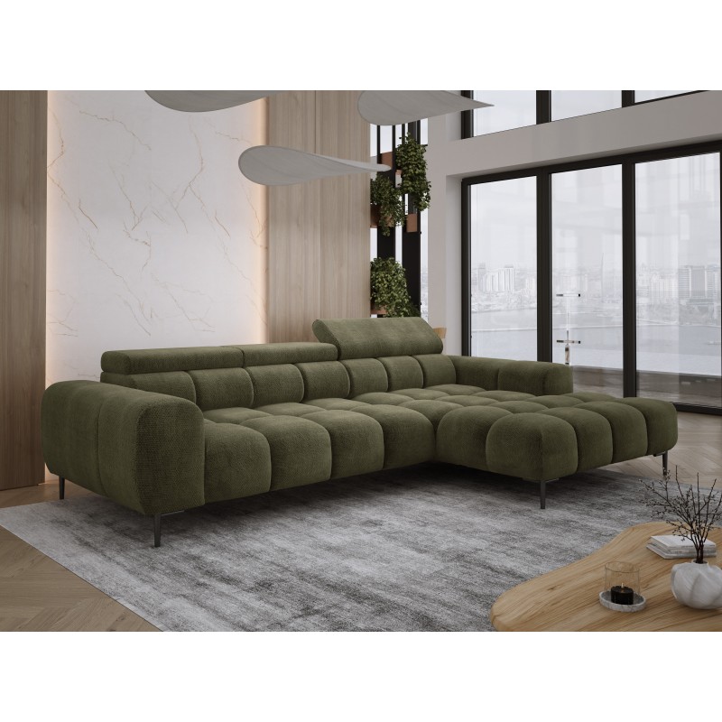 Narożnik PLAZA MINI Prawostronny w tkaninie EDEN 12 WERSAL