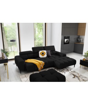 Narożnik PLAZA Mini Prawostronny w tkaninie Solar 99 WERSAL