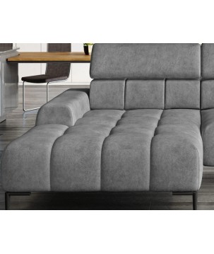 Narożnik PLAZA Mini Prawostronny w tkaninie Salvador 14 WERSAL