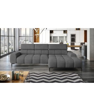 Narożnik PLAZA Mini Prawostronny w tkaninie Salvador 15 WERSAL