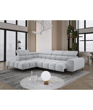 Narożnik PLAZA L Lewostronny w tkaninie EDEN 17 WERSAL