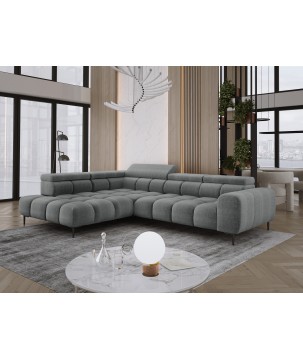 Narożnik PLAZA L Lewostronny w tkaninie EDEN 18 WERSAL