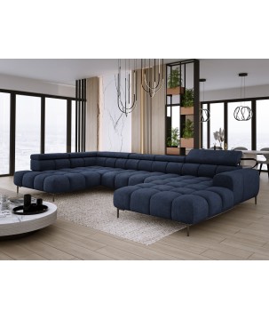 Narożnik PLAZA XL Lewostronny Tkanina CLOUD 79 WERSAL