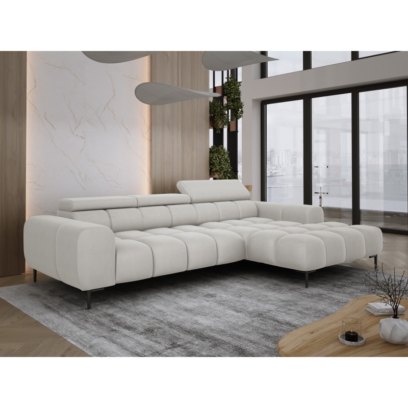 Narożnik PLAZA MINI Prawostronny w tkaninie SOLAR 03 WERSAL