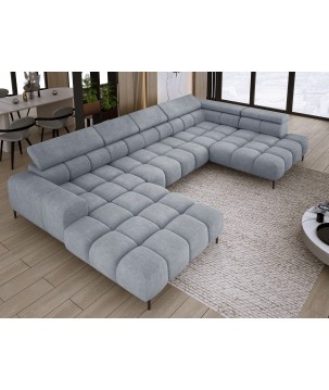 Narożnik PLAZA XL Prawostronny Tkanina CLOUD 82 WERSAL