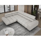 Narożnik PLAZA L Lewostronny w tkaninie SOLAR 03 WERSAL