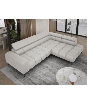 Narożnik PLAZA L Prawostronny w tkaninie Solar 03 WERSAL