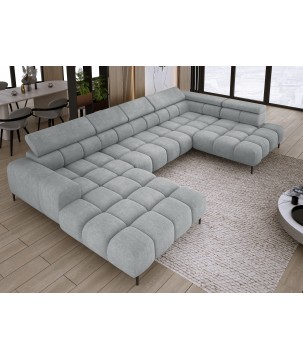 Narożnik PLAZA XL Prawostronny Tkanina CLOUD 81 WERSAL