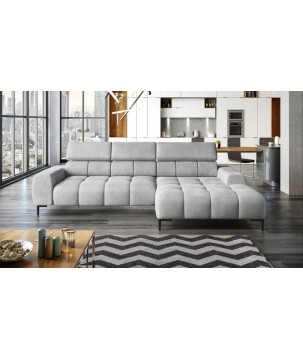 Narożnik PLAZA Mini Prawostronny w tkaninie Salvador 13 WERSAL