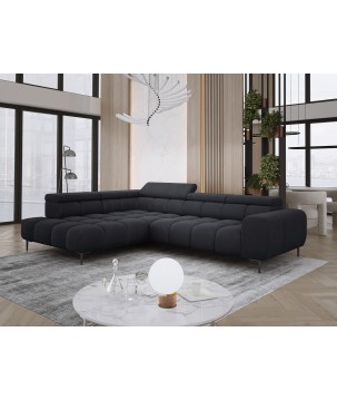 Narożnik PLAZA L Lewostronny w tkaninie Promocyjnej APHRODITE 23 WERSAL