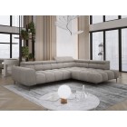 Narożnik PLAZA L Prawostronny w tkaninie Promocyjnej APHRODITE 04 WERSAL