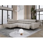 Narożnik PLAZA L Lewostronny w tkaninie Promocyjnej SOLAR 16 WERSAL