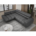 Narożnik PLAZA L Lewostronny w tkaninie Promocyjnej SOLAR 96 WERSAL