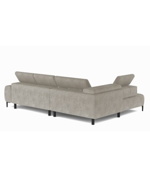 Narożnik PLAZA L Prawostronny w tkaninie Solar 03 WERSAL