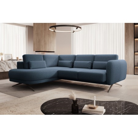 Narożnik ILUSIO L z elektryczną regulacją w tkaninie Now Or Never 77 WERSAL