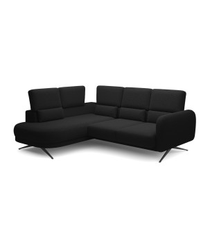 Narożnik ILUSIO L z elektryczną regulacją w tkaninie Now Or Never 100 WERSAL