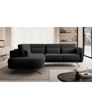 Narożnik ILUSIO L z elektryczną regulacją w tkaninie Now Or Never 100 WERSAL