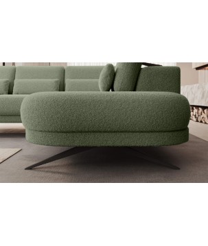 Narożnik ILUSIO L z elektryczną regulacją w tkaninie Now Or Never 37 WERSAL