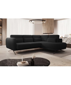 Narożnik ILUSIO L z elektryczną regulacją w tkaninie Now Or Never 100 WERSAL