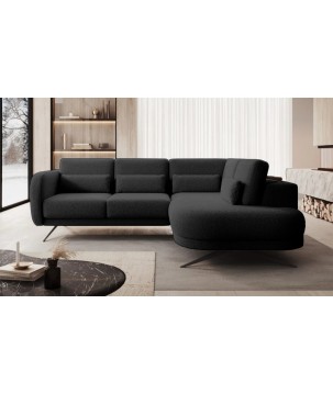 Narożnik ILUSIO L z elektryczną regulacją w tkaninie Now Or Never 100 WERSAL