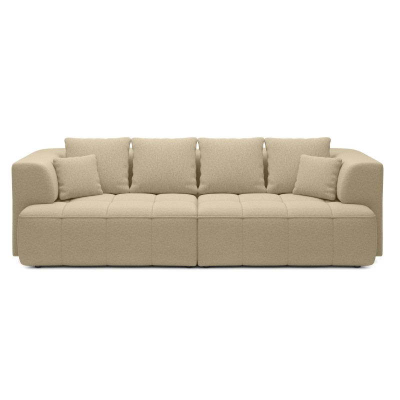 Sofa ALBIO BigSofa z elektryczną regulacją siedziska funkcja spania w tkaninie SERENO 681 WERSAL