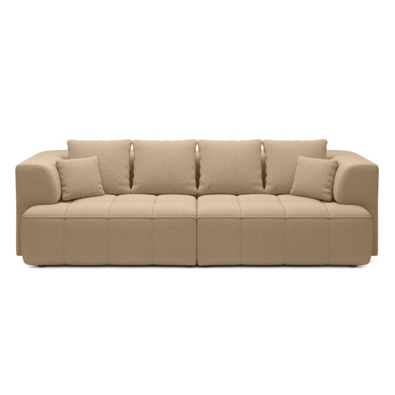 Sofa ALBIO BigSofa z elektryczną regulacją siedziska funkcja spania w tkaninie SERENO 682 WERSAL