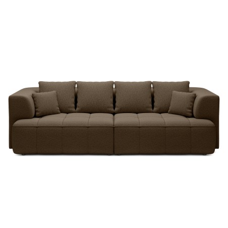 Sofa ALBIO BigSofa z elektryczną regulacją siedziska funkcja spania w tkaninie SERENO 686 WERSAL