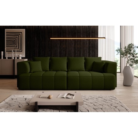 Sofa ALBIO BigSofa z elektryczną regulacją siedziska funkcja spania w tkaninie SERENO 690 WERSAL