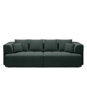 Sofa ALBIO BigSofa z elektryczną regulacją siedziska funkcja spania w tkaninie SERENO 691 WERSAL