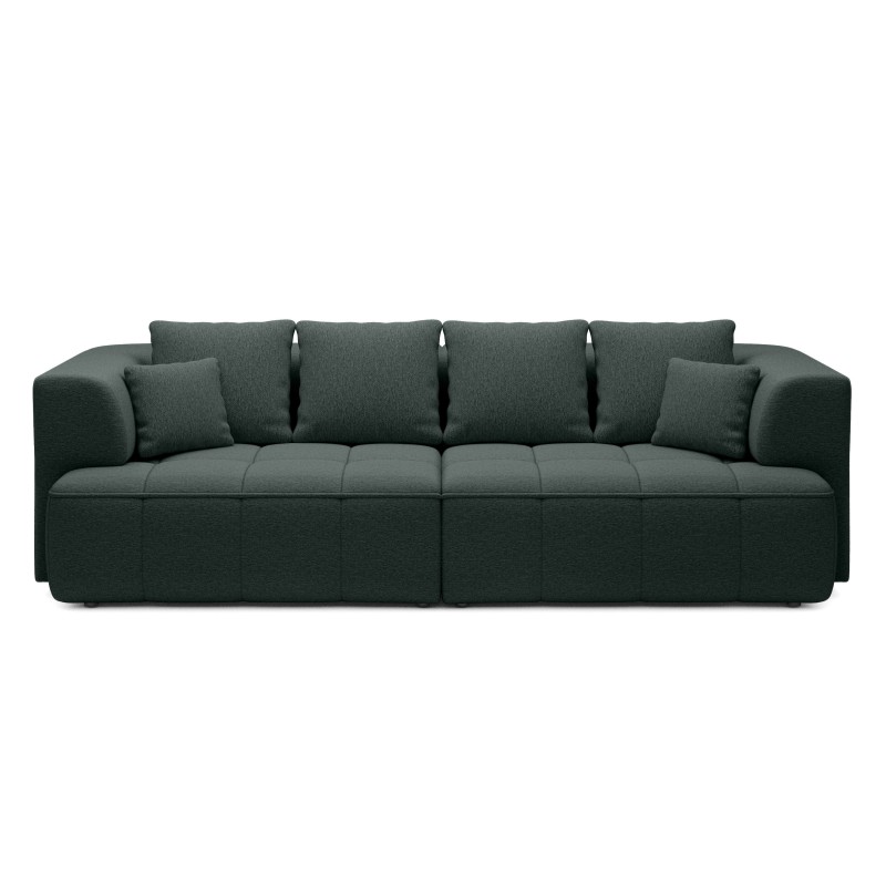 Sofa ALBIO BigSofa z elektryczną regulacją siedziska funkcja spania w tkaninie SERENO 691 WERSAL