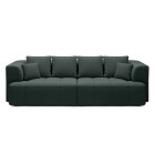 Sofa ALBIO BigSofa z elektryczną regulacją siedziska funkcja spania w tkaninie SERENO 691 WERSAL