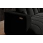 Sofa ALBIO BigSofa z elektryczną regulacją siedziska funkcja spania w tkaninie SERENO 696 WERSAL