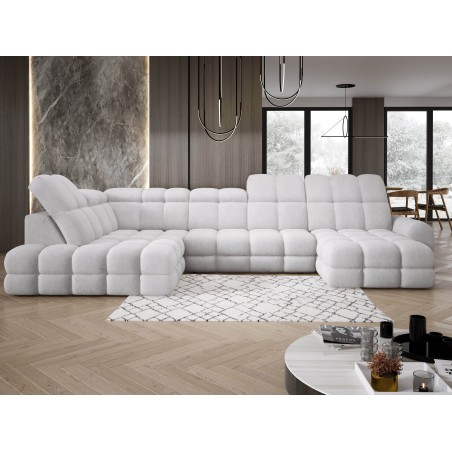 Narożnik TOLLO XL Lewostronny Elektryczna regulacja Tkanina ANTHOLOGY 15 WERSAL