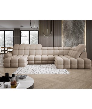 Narożnik TOLLO XL Prawostronny Elektryczna regulacja Tkanina ANTHOLOGY 04 WERSAL