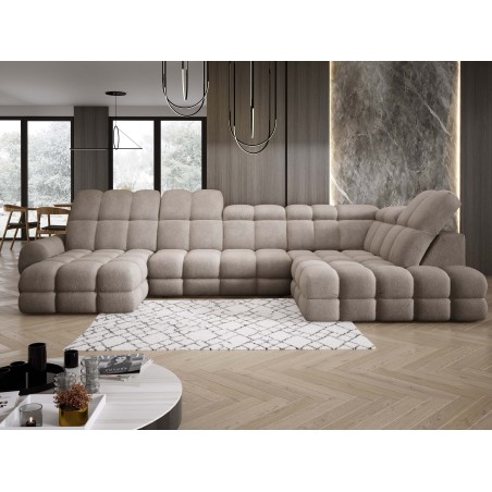 Narożnik TOLLO XL Prawostronny Elektryczna regulacja Tkanina ANTHOLOGY 06 WERSAL