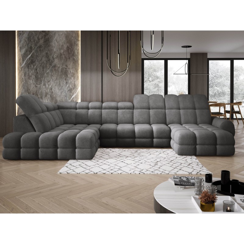 Narożnik TOLLO XL Lewostronny Elektryczna regulacja Tkanina ANTHOLOGY 18 WERSAL