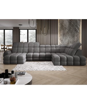 Narożnik TOLLO XL Prawostronny Elektryczna regulacja Tkanina ANTHOLOGY 18 WERSAL