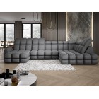 Narożnik TOLLO XL Prawostronny Elektryczna regulacja Tkanina SOLAR 96 WERSAL